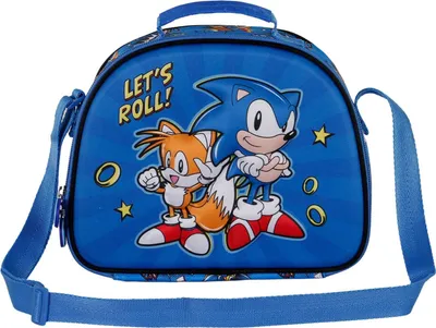 Image de Sonic The Hedgehog - 3D Lunchtasche 20 cm