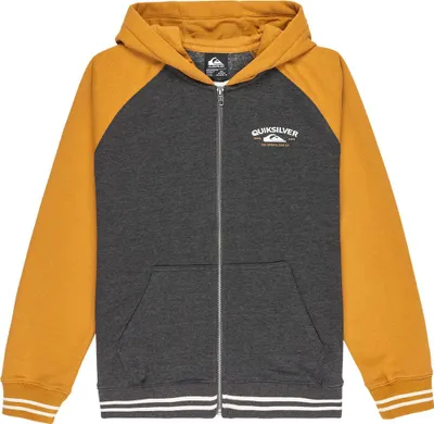 Image de Quiksilver Knowledge Area Pull zippé Jaune 12 ans Garçon Jaune 12 ans
