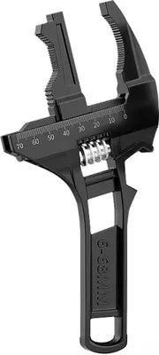 Obrázek produktu pro Multifunkční koupelnový klíč na umyvadla Klíč na opravu toaletních kohoutků 6-68 mm velký otvor Nastavitelný klíč na vodovodní potrubí