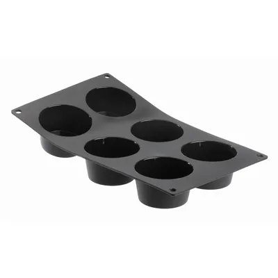 Image de De Buyer MOUL FLEX Moules à muffins en silicone, 6 muffins