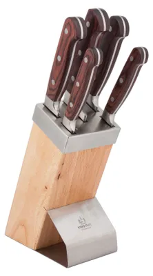 Obrázok produktu pre Sada Kuchynských Nožov V Bloku 6 Ele. Kinghoff Kh-3463