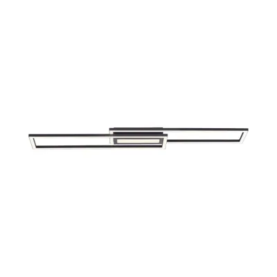 Produktbild von Leuchten Direkt LED CCT Deckenleuchte Asmin schwarz 95 x 17,5 cm dimmbar