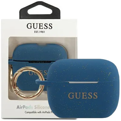 Produktbild von Erraten Guacapsilglbl Airpods Pro Abdeckung Niebieski/Blau Silikon Glitter