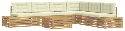 Produktbild von vidaXL Outdoor-Sofagarnitur 8 Stück