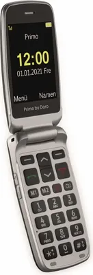 Obrázek produktu pro Doro Primo 418, Otevírací, 7,11 cm (2.8"), 3 MP, Bluetooth, 1000 mAh, Grafit