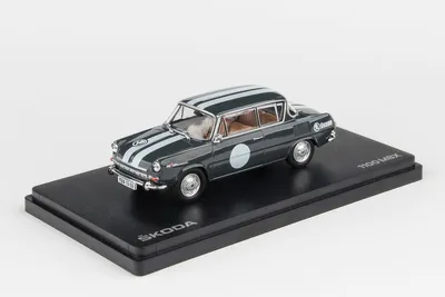 Imagen del producto de Modelo de coche de colección "Embéixo" - ABREX, escala 1:43, color gris oscuro