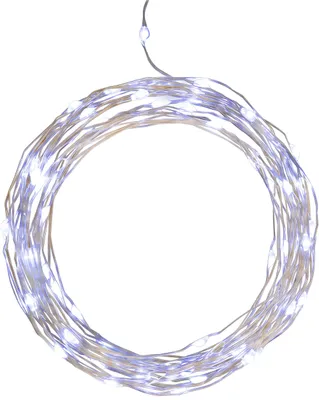 Imagen del producto de Guirnalda luminosa MagicHome Navidad, 500 LED blanco frío, temporizador, 8 funciones, 50 m, IP44