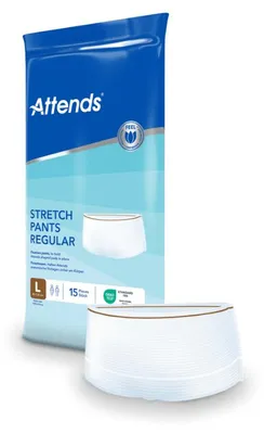 Productafbeelding van Attends Stretchpants Regular Maat L (15 Stuks)