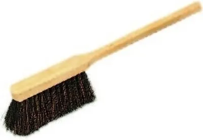 Produktbild von Handfeger Arenga 30 cm 4-Reihig Unlackiert mit Bart, Breite:nv, Ausführung:Arenga, Grifflänge:30 mm