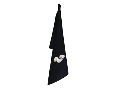 Produktbild von Vista Portuguese Geschirrtuch Oysters schwarz 50x70cm