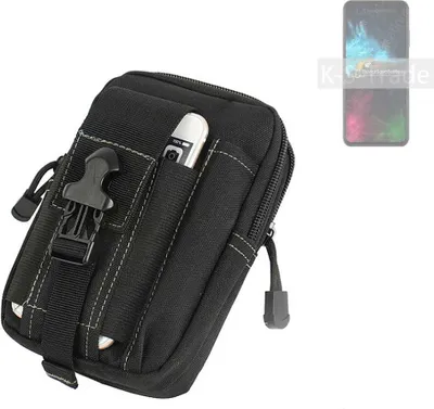 Produktbild von K-S-Trade Gürtel Tasche kompatibel mit Ulefone Note 12 Gürteltasche Holster Schutz Hülle Handy Hülle Smartphone outdoor Handy-Hülle schwarz