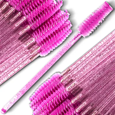 Produktbild von Wimpernbürste Satz, 50-tlg Wimpernlifting-Set, Wimperndauerwelle, Wimpernlaminierung, Wimpernverlängerung, Wimpernbürstchen, Mascara Bürste Retoo