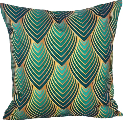 Produktbild von JACK 45x45cm Motiv Outdoor Lounge Kissen Dekokissen inkl. XXL-Füllung Wasserabweisend Sitzkissen Garten Stuhl Lotus Effekt, Farbe:Blatt Grün