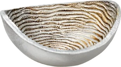 Produktbild von Räucherschale Metall Silber/Braun, Ø aussen 13 cm
