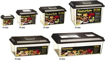 Produktbild von Famanu Multifunktionale Box für Reptilien, Amphibien, Mäuse und Insekten - Groß, 46,5 x 30,5 x 18 cm