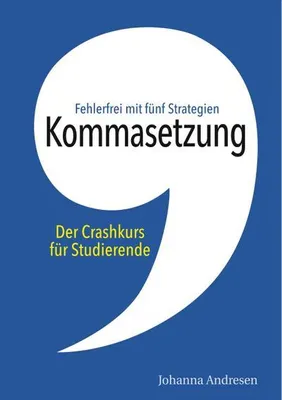 Obrázok produktu pre Kommasetzung: Der Crashkurs für Studierende