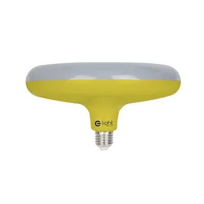 Zdjęcie produktu dla Żarówka LED UFO 15W żółta + kabel w oplocie EKZA1559 Eko-light