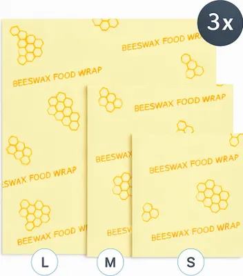 Produktbild von Natural Line® Bienenwachstücher Set 3-teilig