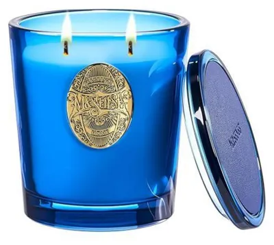 Productafbeelding van Geurkaars "Große Sommernacht", 560g, sojawas, 2 lonten, brandduur van 110 uur, in glas