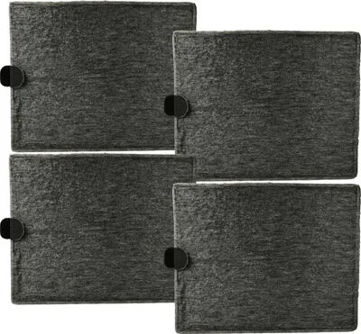 Produktbild von vhbw 4x Aktivkohlefilter kompatibel mit Miele DA 2450-1, DA 5960 W, DA 5966 W, DA 2450, DA 5290 W, DA 5980 W Dunstabzugshaube - 26 x 21 x 1,8 cm