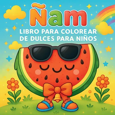 Produktbild von Ñam - Malbuch mit Süßigkeiten für Kinder