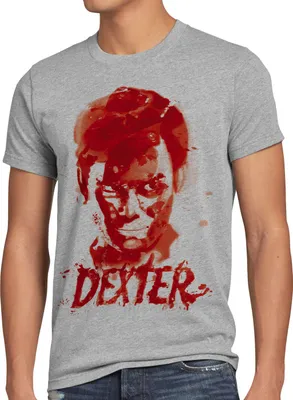 Produktbild von style3 Dexter Blutspur T-Shirt Herren serie mord morgan trinity serienkiller