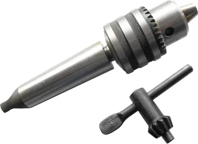 Produktbild von 1,5-13 mm Zahnkranzbohrfutter MK4 Kegeldorn Drehbank/Fräser und Austreiberlappe