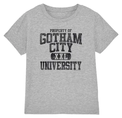 Immagine prodotto di Maglietta per bambini "Property Of Gcu", modello Batman, taglia 140-146, colore: grigio sportivo. (Codice prodotto: TV41276)