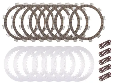 Image de Kit d'embrayage Yamaha YZ 250 F '17-'18 : Disques de friction et ressorts PSYCHIC