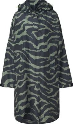 Produktbild von Street One OP_Printed Rain Poncho Black one