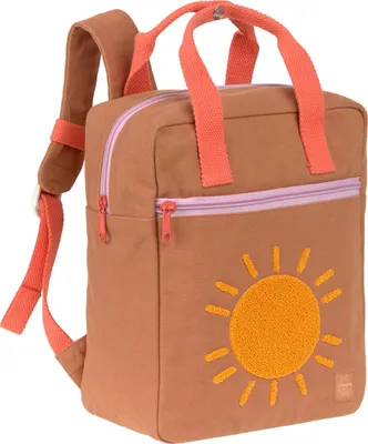 Produktbild von Lässig Little One & Me Square Kinderrucksack Backpack Small GOTS caramel