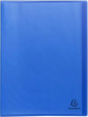 Produktbild von Exacompta 15x Sichtmappe A4, 30 Hüllen, RC-PP mittelfest, Opak Hellblau - 78532E