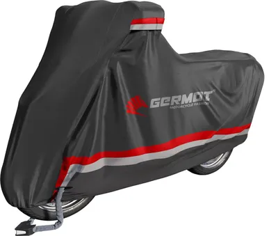 Produktbild von Germot Premium Motorrad Abdeckplane, schwarz, M
