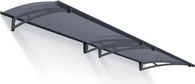 Produktbild von Stahl Vordach Aquila 3000 Anthrazit 92x302x18 cm