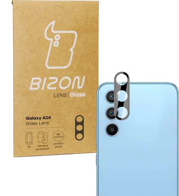 Produktbild von Bizon Glaslinse für Galaxy A24 4G, 2 Stück