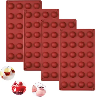 Produktbild von Silikonform für Schokolade 24 Löcher BPA-frei 29*17*1,4cm