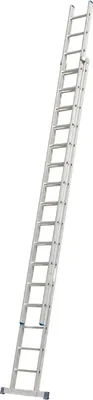 Produktbild von Goldpunkt Schiebeleiter 2-tlg. Mod. 200 - Sprossenanzahl: 2 x 16, Arbeitshöhe max: ca. 8,76 m