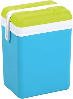 Produktbild von Famanu Kühlbox 15 L - 21,5 x 30 x 39 cm - Blau-Anis-Grün