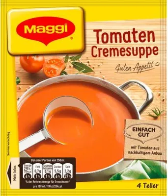 Produktbild von Maggi Guten Appetit Tomaten Cremesuppe mit natürlichen Zutaten 84g