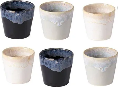 Productafbeelding van Costa Nova Grespresso espressokopjes, set van 6, 90 ml