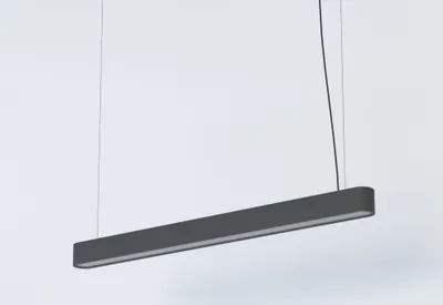 Zdjęcie produktu dla Żyrandol SOFT grafitowo-biały 1xG13x16W aluminium wym:150x8x95cm IP20 Nowodvorski Lighting