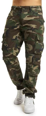 Produktbild von Brandit Pure Slim Fit Pants, Farbe: Woodland, Größe: L