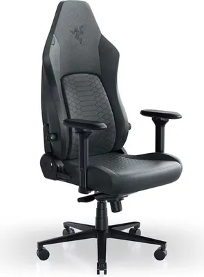 Zdjęcie produktu dla Razer Iskur V2 fotel gamingowy 4-D podłokietniki tkanina 136 kg, kolor: ciemnoszary