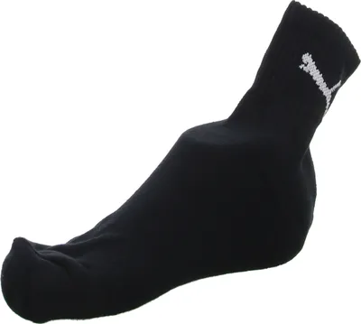 Produktbild von Halbhohe Sportsocken aus Baumwolle 3 Paar – Schwarz – 39-42