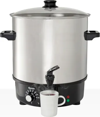 Produktbild von Bartscher Glühweintopf, Einkochtopf 25l, CNS