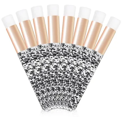 Productafbeelding van Set van 8 Oogmake-up Shampoo Borstels voor Dieptereiniging