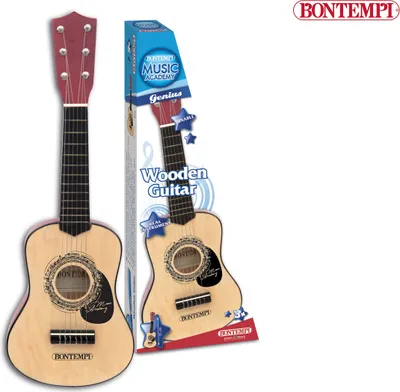 Obrázok produktu pre Bontempi Klasická drevená gitara 55 cm 215530