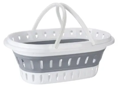 Produktbild von Faltbarer Wäschekorb mit den Maßen 60x40x27cm. - Badezimmerlösungen