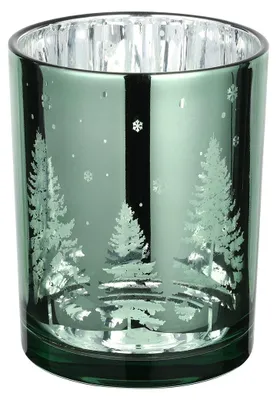 Produktbild von EGLO Lukut, 1 Stück, Glas, Grün, Silber