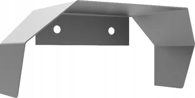 Image de Cache d'interrupteur de prise en acier inoxydable 14 x 7 cm